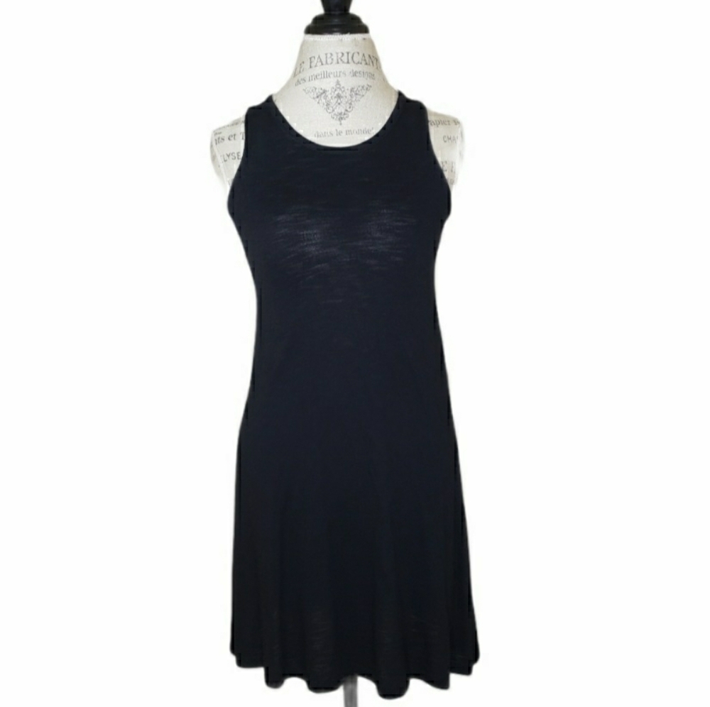 Madewell Highpoint Black Tank Dress XXS